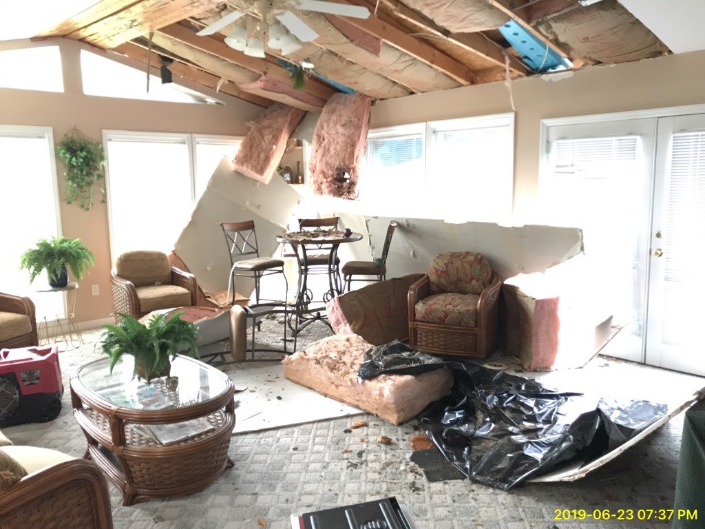 Storm Damage in Greater Chattanooga Tennessee